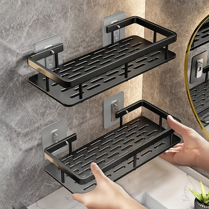 Space-Saving Wall-Mounted Storage Shelf for Bathrooms and Kitchens World Bazaar Life