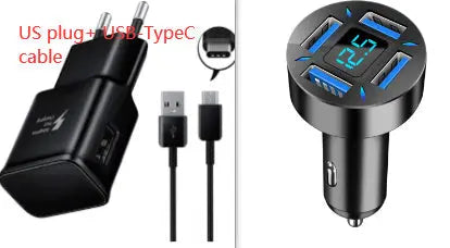 4-Port Car Charger with 4 USB Ports - Image #2