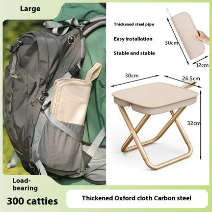 Outdoor Folding Pocket Stool Portable World Bazaar Life