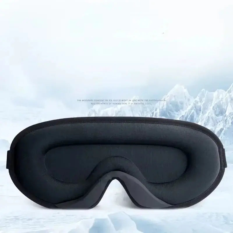 3D Memory Foam Silk Sleep Mask for Women & Men-World Bazaar Life