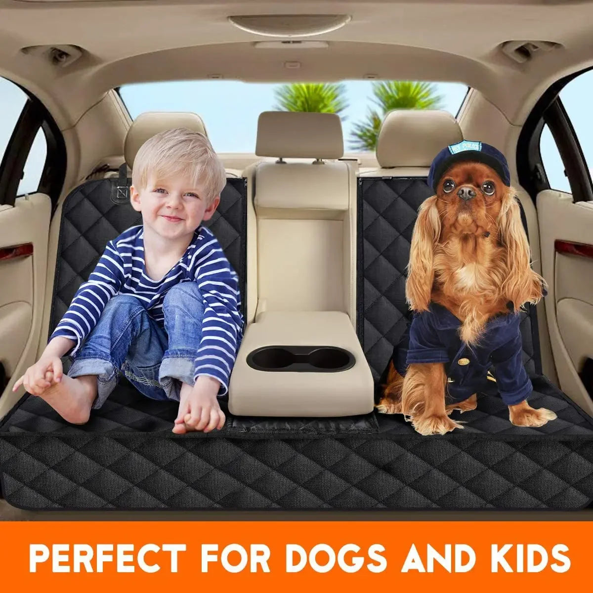 Dog Car Rear Seat Protective Cover World Bazaar Life