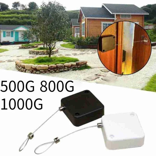 Automatic Sensor Door Closer Punch-Free Adjustable Stopper World Bazaar Life