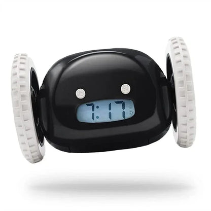 Clocky Loud Alarm Clock on Wheels for Heavy Sleepers