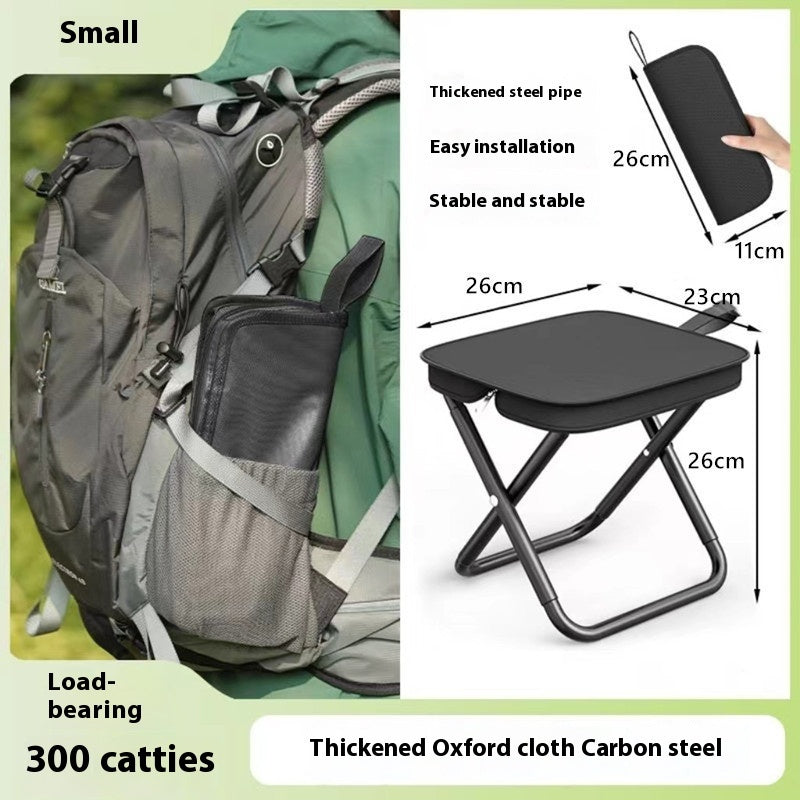 Outdoor Folding Pocket Stool Portable World Bazaar Life