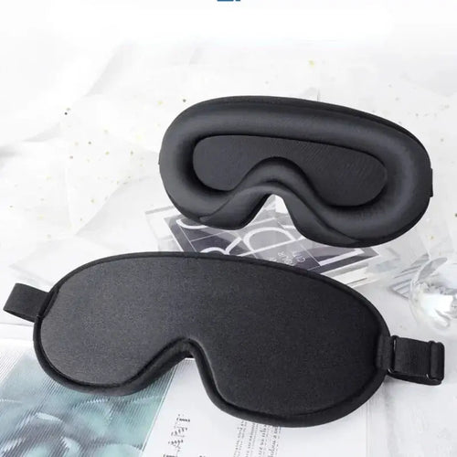 3D Memory Foam Silk Sleep Mask for Women & Men-World Bazaar Life